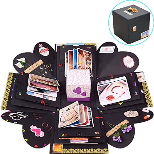 Tinton life creative diy explosion box scrapbook photo …
