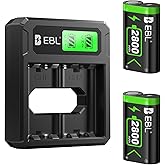 Xbox Controller Battery Pack and Rechargeable Charger, Compatible with Xbox Series X/S & Xbox One X/S/Elite Wireless Controll