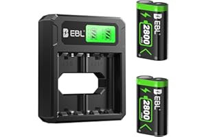 Xbox Controller Battery Pack and Rechargeable Charger, Compatible with Xbox Series X/S & Xbox One X/S/Elite Wireless Controll