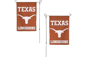 Desert Cactus University of Texas UT Garden Flag – 19 x 12 inch Texas Longhorns Banner, For Outdoor Display and Events (Design C)