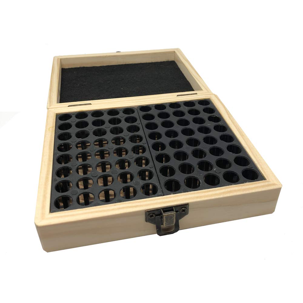 HEADSHOT 9 mm Wooden Box for storing 80 x 9 mm Gauge, Adult Unisex, Brown, One Size