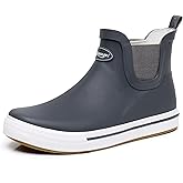 RAINANGEL Rain Boots for Women and Men,Unisex Ankle Rain Shoes Anti-Slipping Rainboots with Comfortable Lightweight Garden Rubber Rain Boot and Outdoor Work Shoes,Waterproof Fishing Deck Boots