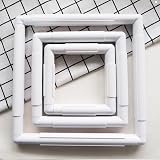 KIMISS Cross Stitch Frame Embroidery Clip Frame 27.9x27.9cm Plastic view 2