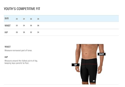 Speedo boys Swimsuit Endurance+ Solid Usa Youth athletic swim