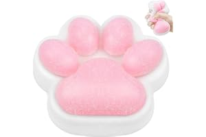 Gytera Cat Paw Squishies Fidget Toys Adults, Sticky Cute Squeeze Sensory Toys for Autism and Stress Relief, Stress Balls for Kids Birthday Gift for Boys and Girls(1 Pack Large)