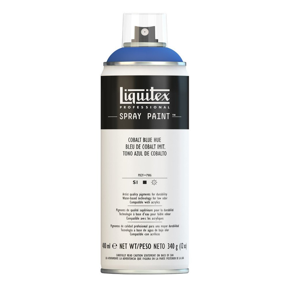 Liquitex 4450381 Professional Spray Paint 400 ml, Cobalt Blue Hue