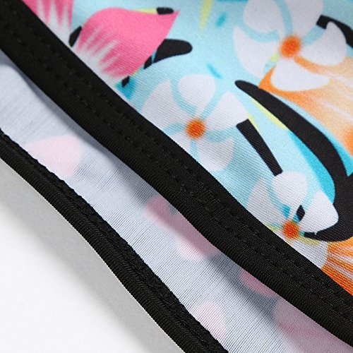 Womens Girls Lady Costume Padded Swimsuit Monokini Swimwear Bikini Set Tankini Shorts Swimsuit Pink