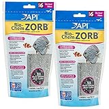 API Bio-Chem Zorb Filter Media Pouch, Size 6 (2 Pack)