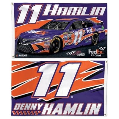 NASCAR Driver 3x5 2-sided Flag with 2018 Graphics