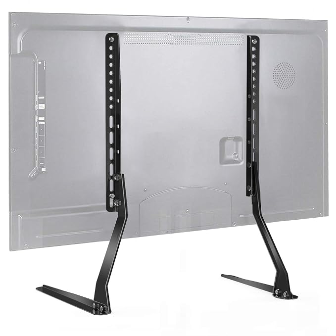 Supporto Tv Da Tavolo Universale Per Tv Da 37 A 70 Pollici A Schermo Piatto Tv Lcd Piedistallo Regolabile In Altezza Carico Massimo Fino A 50kg