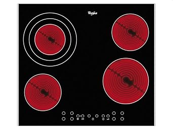 Whirlpool AKT 8640 LX Glaskeramikkochfeld autark Glaskeramik-Kochfeld 60cm