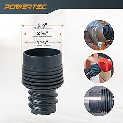 POWERTEC 70355 Dust Collection Hose Kit | 10' Hose