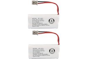 New Genuine OEM Uniden BT-1021 BBTG0798001 Cordless Handset Rechargeable Battery (2-Pack)