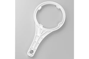 CRIEZ Universal Water Filter Wrench (4.37" Max Inner Diameter) for Slim Housings - Compatible with 2.5"x10" & 2.5"x20" Cartridges, Durable Anti-Aging Design for RO Systems & Under Sink Filters