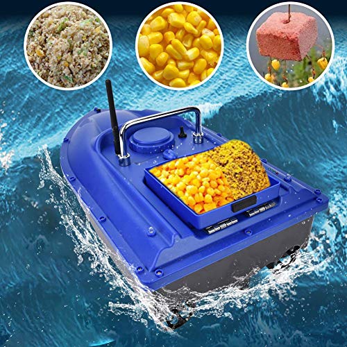 Vbest Life 500m Télécommande Bateau D’amorce De Pêche, Sans Fil Rc Poisson Leurre Bateau (110-240v)
