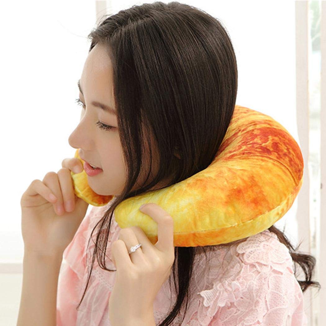 XioNiu Creative 3D U Shape Pillow Cushion Soft Travel Neck Pillow Home Decor Gifts Pillows