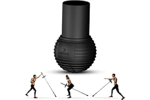 LYHOME Landmine Attachment for Barbells, Rubber Material, Designed for Pressing,Rowing, Spinning and Compatible with Standard 50mm Barbell