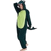 XYQRZPTLB Onesie Adult Animal Costume Halloween Christmas Cosplay Sleepwear Funny One-Piece Pajamas for Women Men and Teen