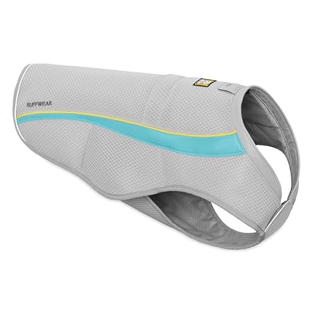 Ruffwear Kühl-Weste für Hunde, Hellgrau (Graphite Grey), Swamp Cooler