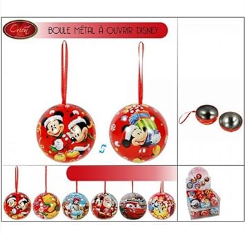 Boule A Ouvrir Personnage Disney Modèle Aleatoire Sapin