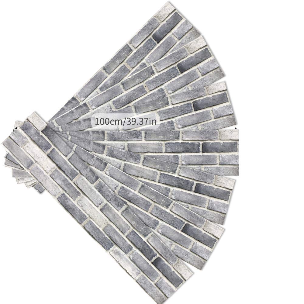 Alwayspon Multi-functional Sticker for Wall Tile Sticker, Bathroom Kitchen Fridge Freezer Vinyl Sticker, Furniture Stairs Door Table Peel and Stick Backsplash Staircase DIY Home Decoration Sticker