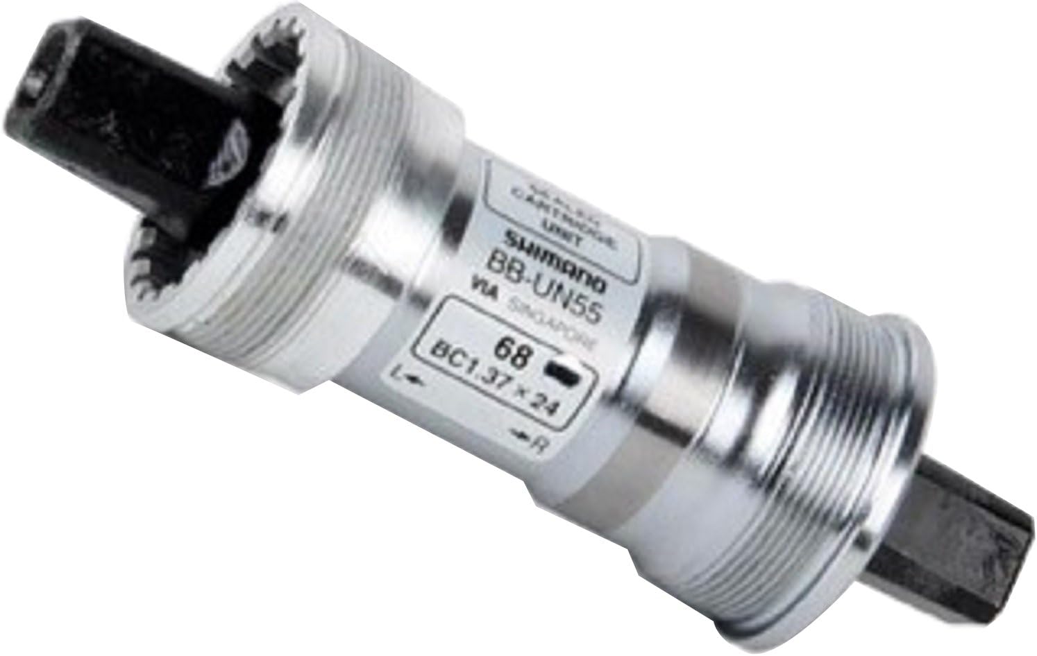 Shimano BBUN55 Bottom Bracket British thread 73 113 mm, Silver