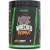 Wrecked Inferno - Thermogenic Pre Workout For Men & Women, Increase Energy, Boost Thermogenesis & Metabolism, Enhance Exercise Performance - Contains L-Citrulline, L-Carnitine, Beta-Alanine & More