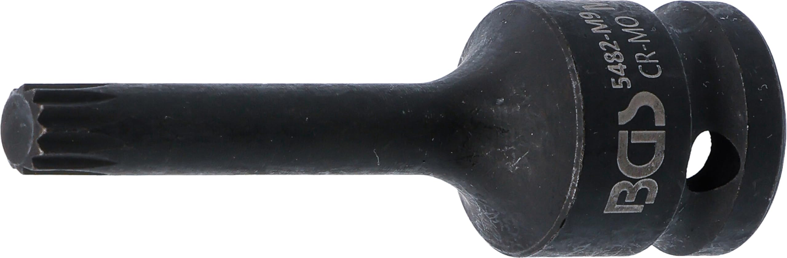 BGS 5482-M9 | Impact Bit Socket | length 75 mm | 12.5 mm (1/2") Drive | Spline (for XZN) M9
