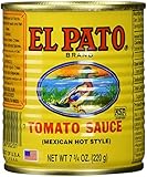 EL PATO Mexican Hot Style Tomato Sauce 7.75 Oz - (6-Pack)