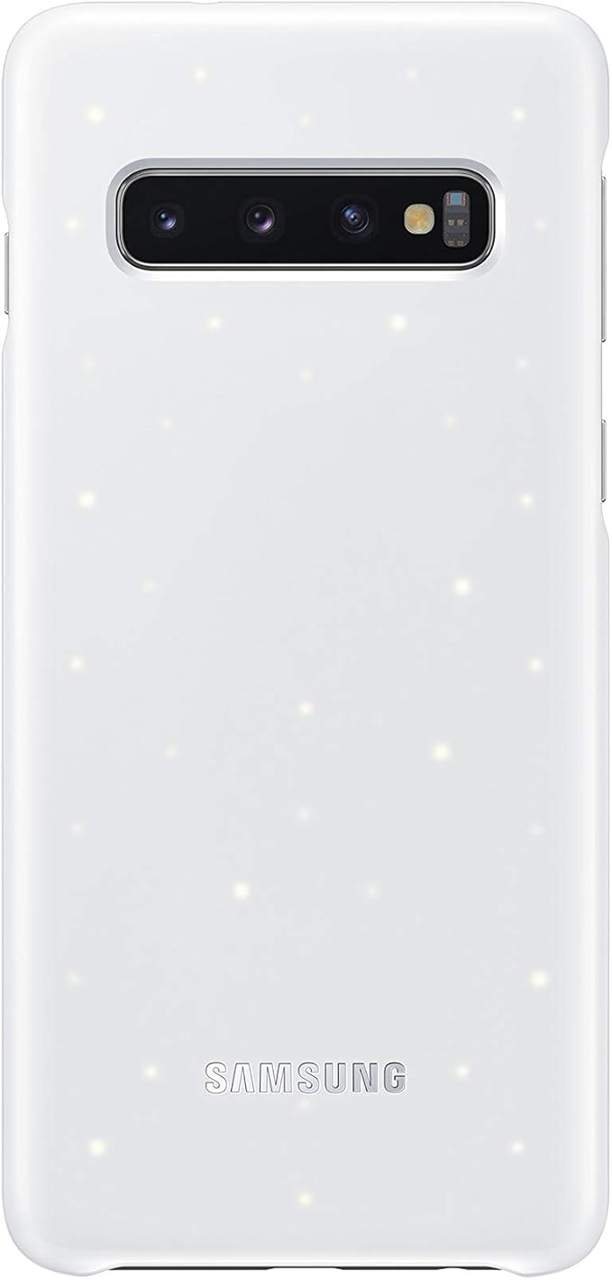 Amazon Com Samsung Galaxy S10 Led Back Case White