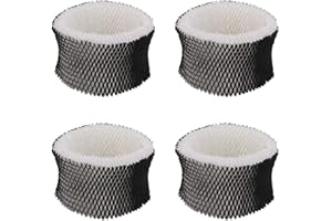 BTNTVEN HWF62 Humidifier Filter A for Holmes - Replacement for Holmes Sunbeam Humidifier Filter A, Replaces HWF62 HWF62CS HWF62D SF212, Fits Humidifier Models SCM1100, SCM1701, SCM1702, SCM1762 (4 Pack)