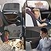 Big Ant Car Window Sun Shade Windshield Shade Front Window Sunshade-Adjustable Universal Fit Mesh Side Window Sunshade-Sun Glare and UV Rays Protector for Baby Child and Pet 2PCS(Perforation Design)