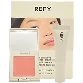 Refy Lip And Cheek Duo Set - Hyaluronic Acid, Jojoba Oil, Pink Tones, Limited Edition