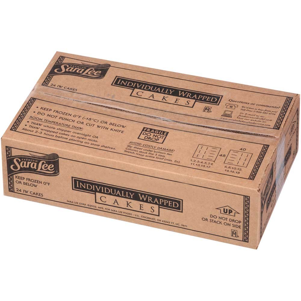 Amazon.com : Sara Lee Iced Carrot Cake, 2.25 Ounce -- 24 ...