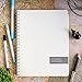 Essential 8.5x11 Monthly & Weekly 2018-2019 Academic Year Planner - July 2018 Through July 2019 - Professional, Simple, Easy-to-Use Design. Frosted Vinyl Covers for Extra Protection.