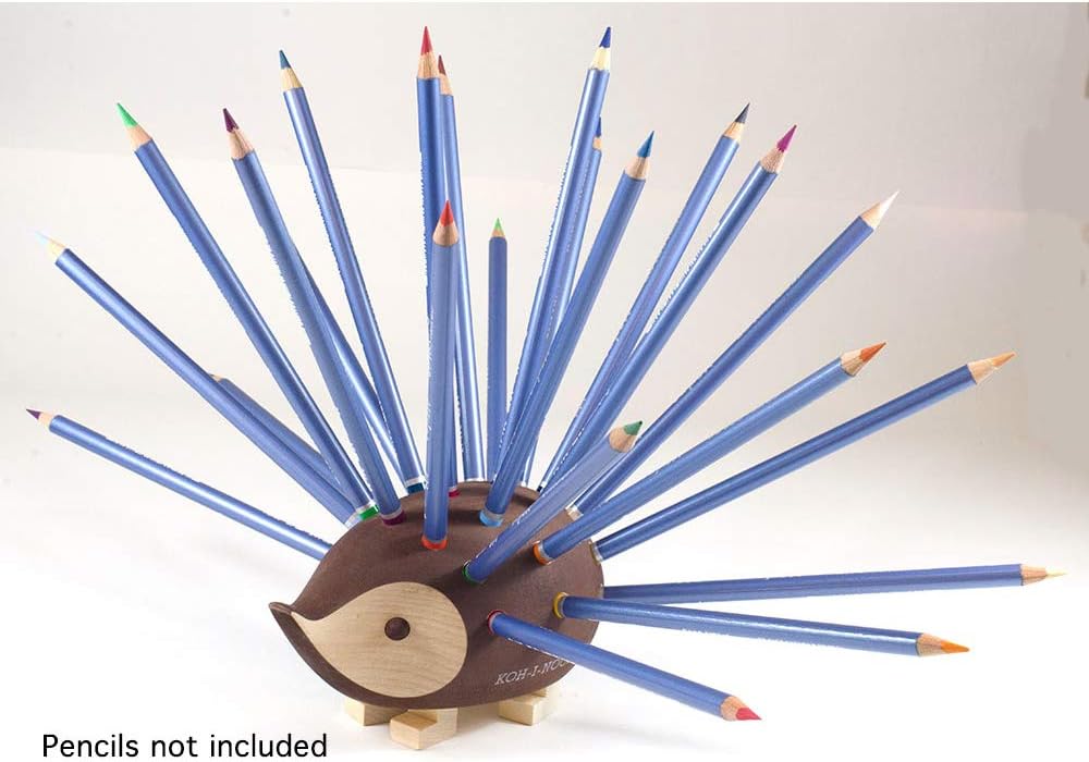 KOHINOOR Small Hedgehog Pencil Holder Brown Amazon.co.uk Office Products