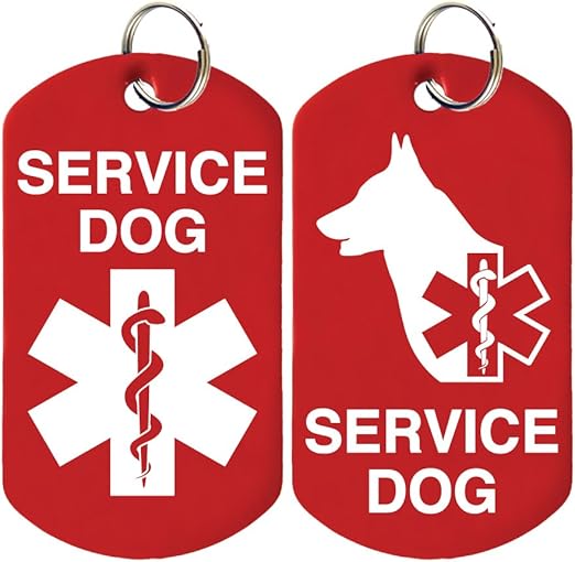 Amazon.com : GoTags Service Dog ID Tags 