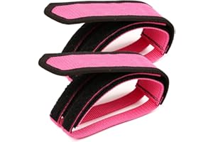 Outgeek 1 Pair Bike Pedal Straps Pedal Toe Clips Straps Tape for Fixed Gear Bike