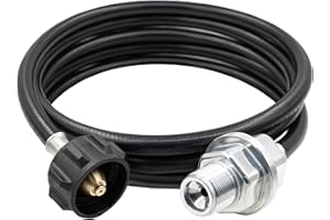 PRERUNER F273699 Fuel Filter with 10FT Propane Hose, Compatible with Buddy Series Heater (F232000, F273701, 6351206), QCC1/Type1 Adapter for 20-45 lb Tanks, CSA Certified 3-Layer Safety Hose, 1-Year Warranty