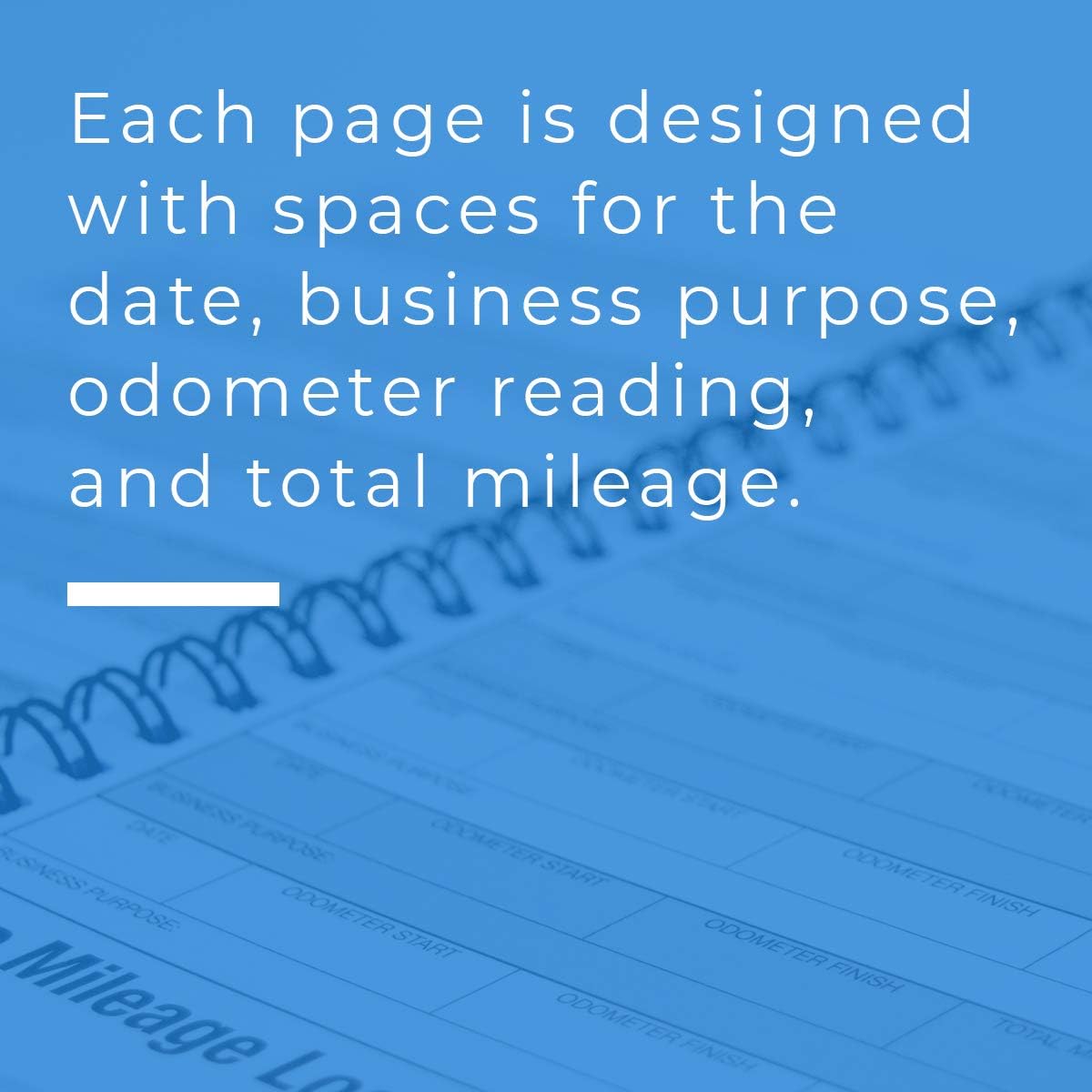 Portage Auto Mileage Log and Expense Notebook - Durable 5” x 8” Journal, Space for Over 400 Rides, Great for Tracking Mileage for Business Driving or Rideshare Apps : Office Products
