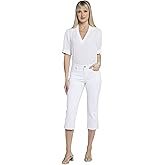 NYDJ Women's Marilyn Straight Cuff Cropped Slimming Jeans