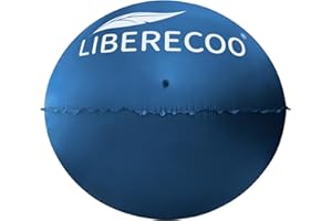 LIBERECOO 6FT Round Pool Pillows for Above Ground Pools - Super Durable 0.4 mm Winter Pillow | Round Inflatable Pillows for Pool Closing (6ft Diameter) | Air Pillow for Winterizing Pool Cover