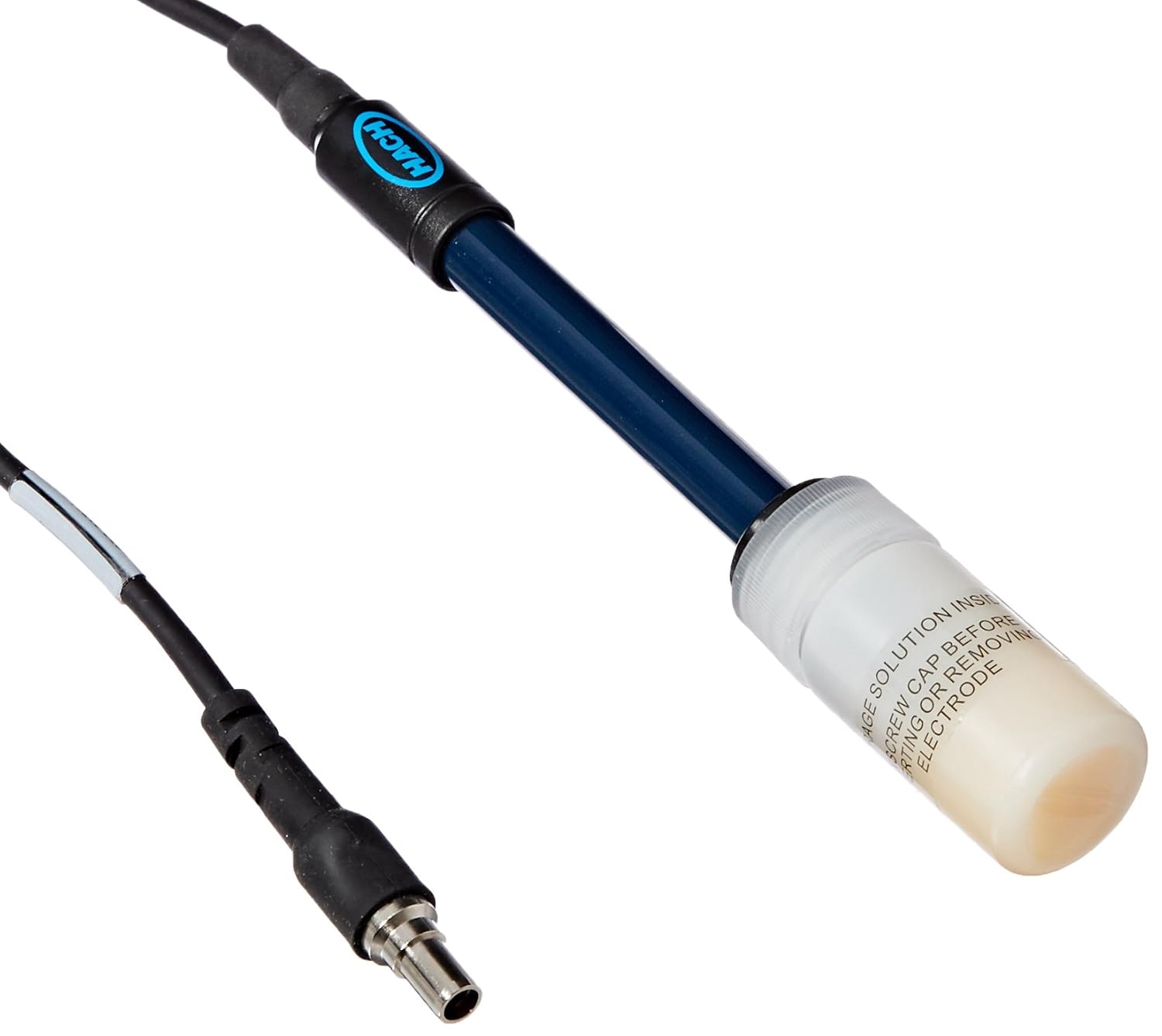 Hach 5193500 sensION Gel Filled Combination pH Electrode, 5pin