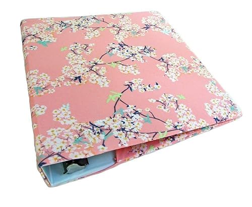 CHERRY BLOSSOMS Floral Binder Cover Pink