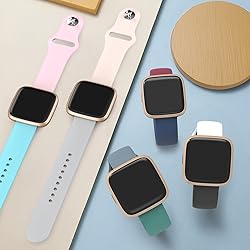 AK Silicone Bands Compatible with Fitbit Versa 2