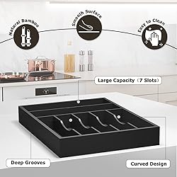 WUSHIZHUHUN Utensil Organizer Silverware Drawer