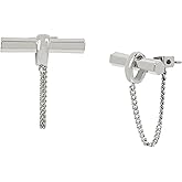 AllSaints Women's Toggle Bar Earring Jacket