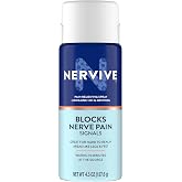 Nervive Pain Relieving Spray, Lidocaine Spray, Nervive Pain Relief, Lidocaine Topical, Foot Pain, Leg Pain, Hand Pain, Max Strength Formula, for Hard to Reach Areas, 4.5oz