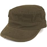 ARMYCREW Washed Cotton Army BDU Style Fitted Military Cap