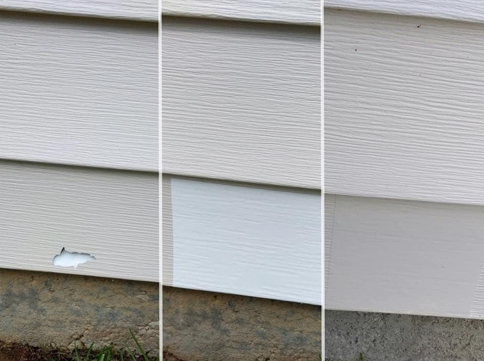 Mendyl Vinyl and Stucco Siding Repairing Kit Cover Any Cracks, Holes